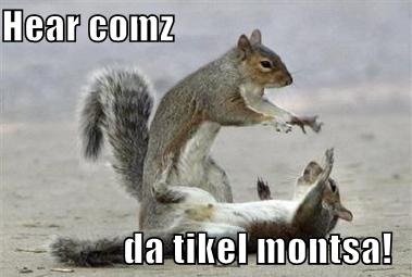 laughing panic response tickled