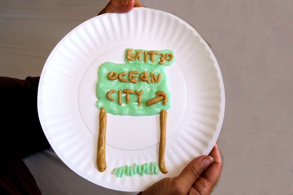 Garden State Parkway Exit Sign