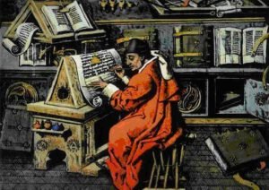 Monk-in-a-Scriptorium